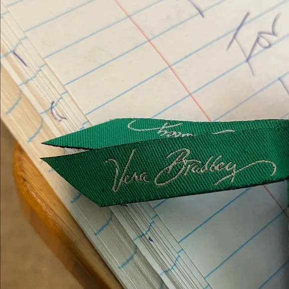 Vera Bradley-Vibrant Green Patterned Women's Wallet - Picture 2 of 5